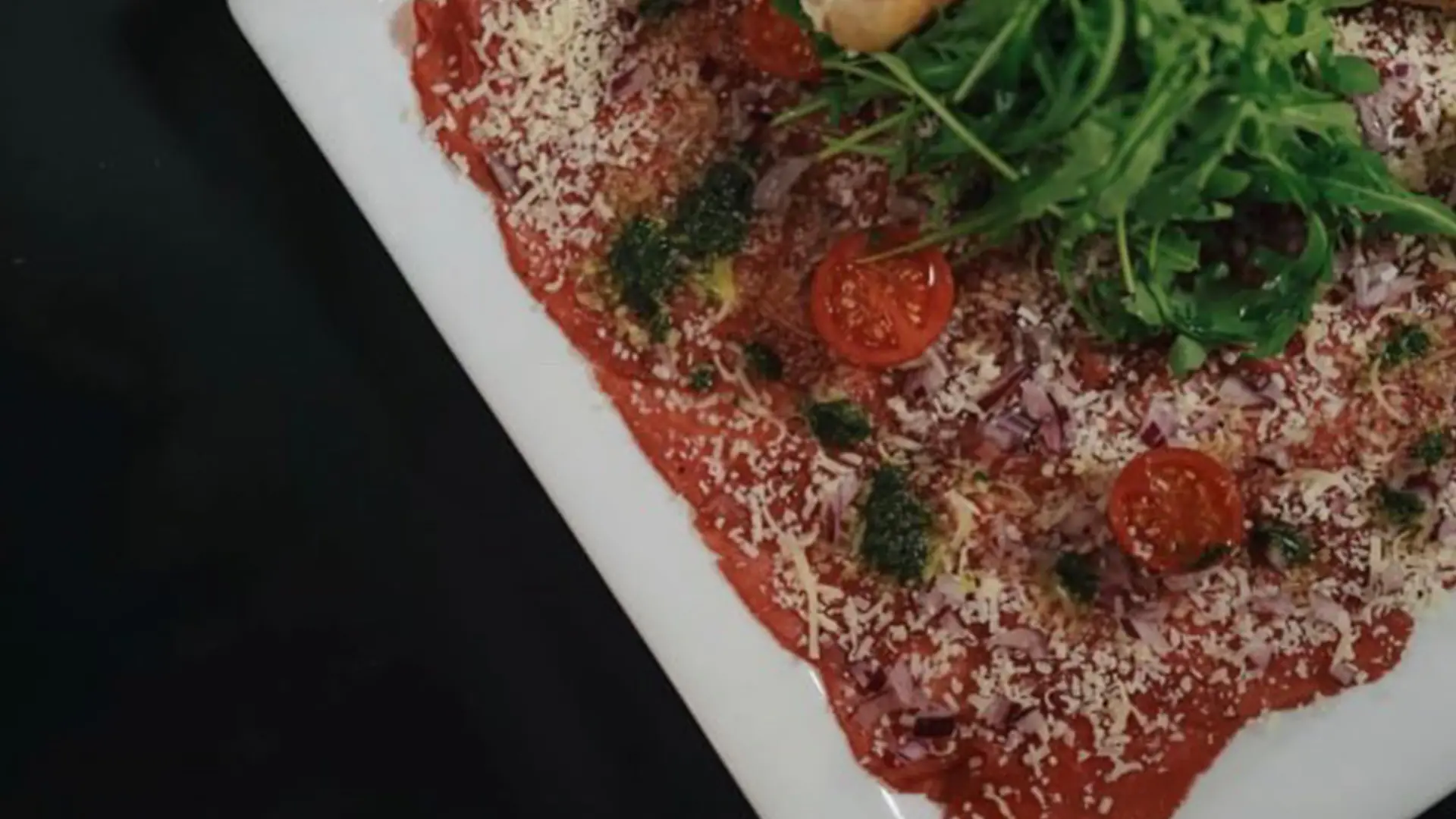 Dish served at AQUA Dinner & Drinks